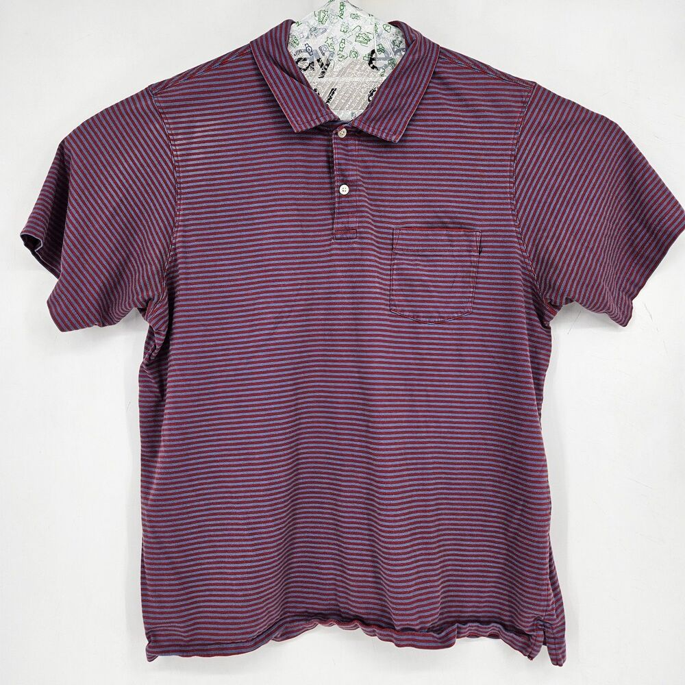 Vineyard Vines Shirt Mens XL Polo Short Sleeve Casual‎ Preppy Striped